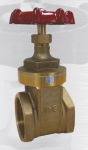 DZR Brass Gate Valve, Non Rising Stem Image