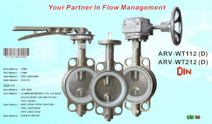 ARITA - ARSBFL SS316 BUTTERFLY VALVE Image