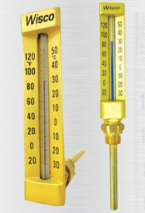 Wisco Glass Tube thermometer Image